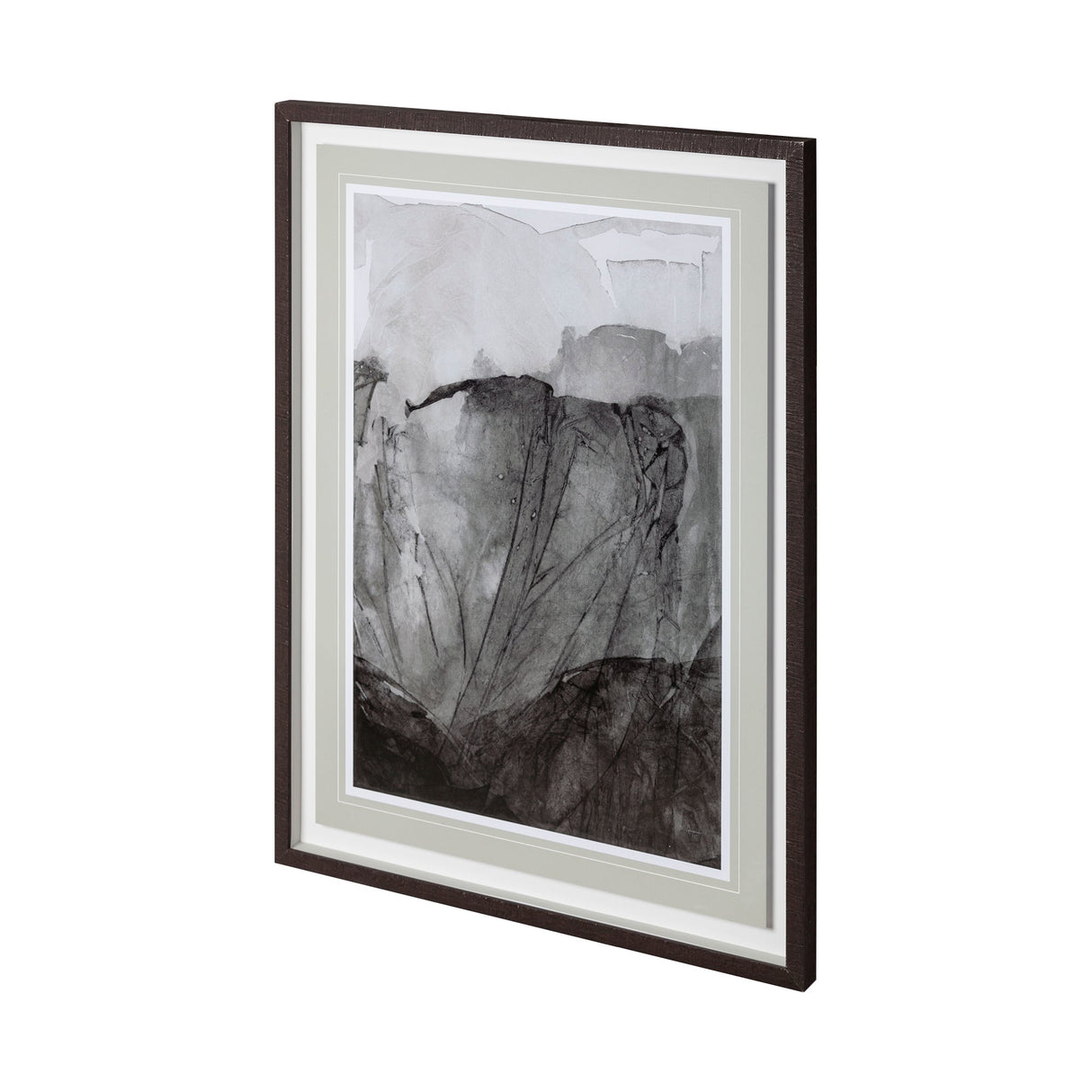 Rising Ridge II by Mercana Studio a Hand Embellished Textured Framed Art Print Matted under Glass by Mercana at Eve Furniture