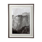 Rising Ridge II by Mercana Studio a Hand Embellished Textured Framed Art Print Matted under Glass by Mercana at Eve Furniture