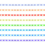 Risley White High Gloss 2-door Circular LED Home Bar with Wine Storage by Coaster at Eve Furniture