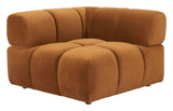Rist Corner Chair Brown by Zuomod at Eve Furniture