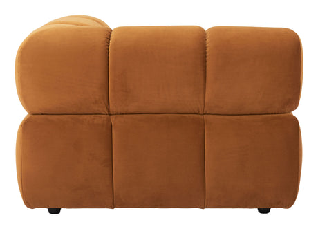 Rist Corner Chair Brown by Zuomod at Eve Furniture