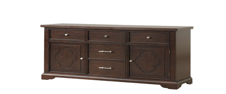 Rita Brown Dining Room Set by Cosmos Furniture at Eve Furniture
