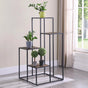Rito Rustic Brown/Black 4-Tier Display Shelf by Coaster at Eve Furniture