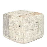 Ritsa Multi 18x18x14 Pouf by Classic Home at Eve Furniture
