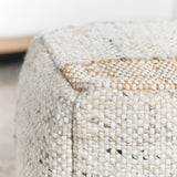 Ritsa Multi 18x18x14 Pouf by Classic Home at Eve Furniture