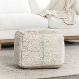 Ritsa Multi 18x18x14 Pouf by Classic Home at Eve Furniture