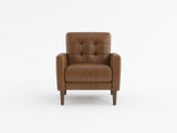 Riva Black Accent Chair by Homelegance at Eve Furniture
