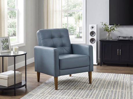 Riva Black Accent Chair by Homelegance at Eve Furniture