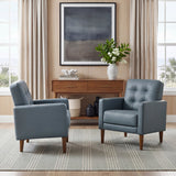 Riva Black Accent Chair by Homelegance at Eve Furniture