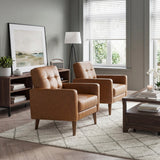 Riva Camel Accent Chair by Homelegance at Eve Furniture