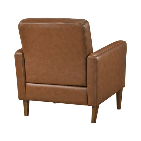 Riva Camel Accent Chair by Homelegance at Eve Furniture
