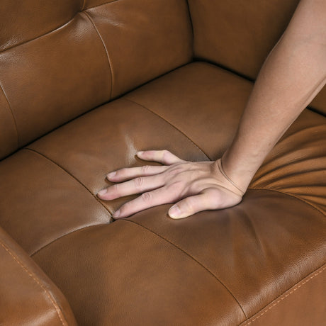 Riva Camel Accent Chair by Homelegance at Eve Furniture