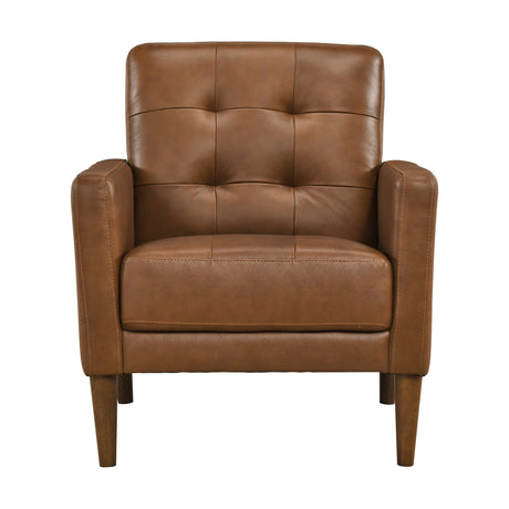 Riva Camel Accent Chair by Homelegance at Eve Furniture