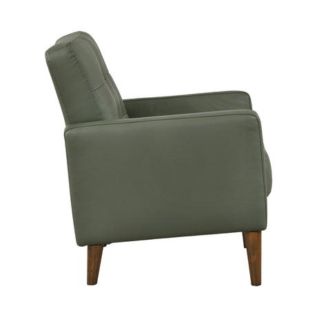 Riva Green Accent Chair by Homelegance at Eve Furniture