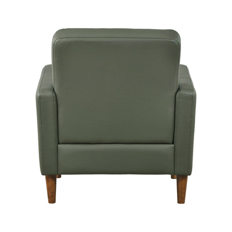 Riva Green Accent Chair by Homelegance at Eve Furniture
