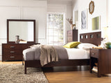 Riva Six Drawer Dresser in Chocolate Brown by Modus Furniture at Eve Furniture