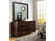 Riva Six Drawer Dresser in Chocolate Brown by Modus Furniture at Eve Furniture
