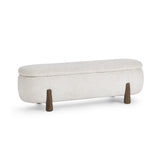 Riva Winter Weave Storage Bench by Classic Home at Eve Furniture