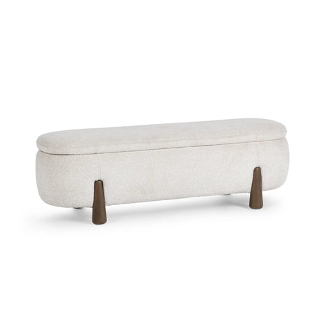 Riva Winter Weave Storage Bench by Classic Home at Eve Furniture