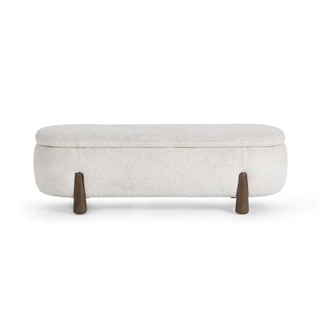 Riva Winter Weave Storage Bench by Classic Home at Eve Furniture