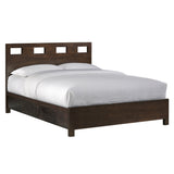 Riva Wood Full Storage Bed in Chocolate Brown by Modus Furniture at Eve Furniture