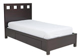 Riva Wood Full Storage Bed in Espresso by Modus Furniture at Eve Furniture