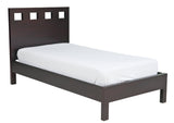 Riva Wood Twin Platform Bed in Espresso by Modus Furniture at Eve Furniture