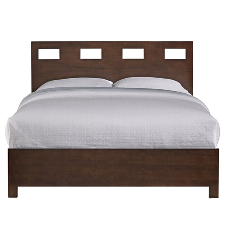 Riva Wood Twin Storage Bed in Chocolate Brown by Modus Furniture at Eve Furniture