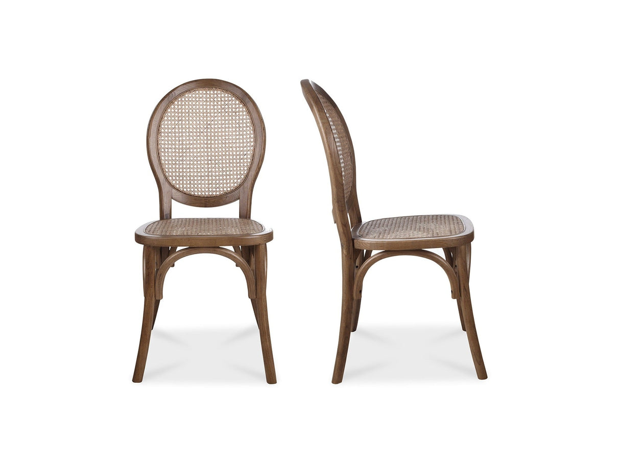 Rivalto Brown Dining Chair (Set of 2) by MOES at Eve Furniture