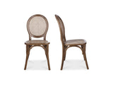 Rivalto Brown Dining Chair (Set of 2) by MOES at Eve Furniture
