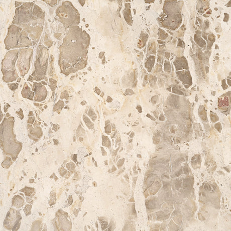 Rivaro Solid Beige Marble Round Dining Table by Mercana at Eve Furniture