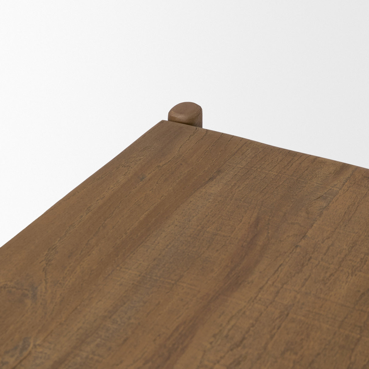 Riven Oak Wood Rectangular Coffee Table by Mercana at Eve Furniture