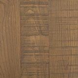 Riven Oak Wood Square Side Table by Mercana at Eve Furniture