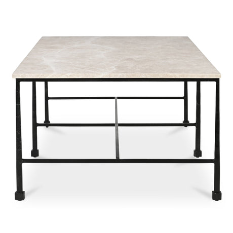 River Botticino Marble Coffee Table by MOES at Eve Furniture