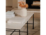 River Botticino Marble Coffee Table by Moe's Home at Eve Furniture