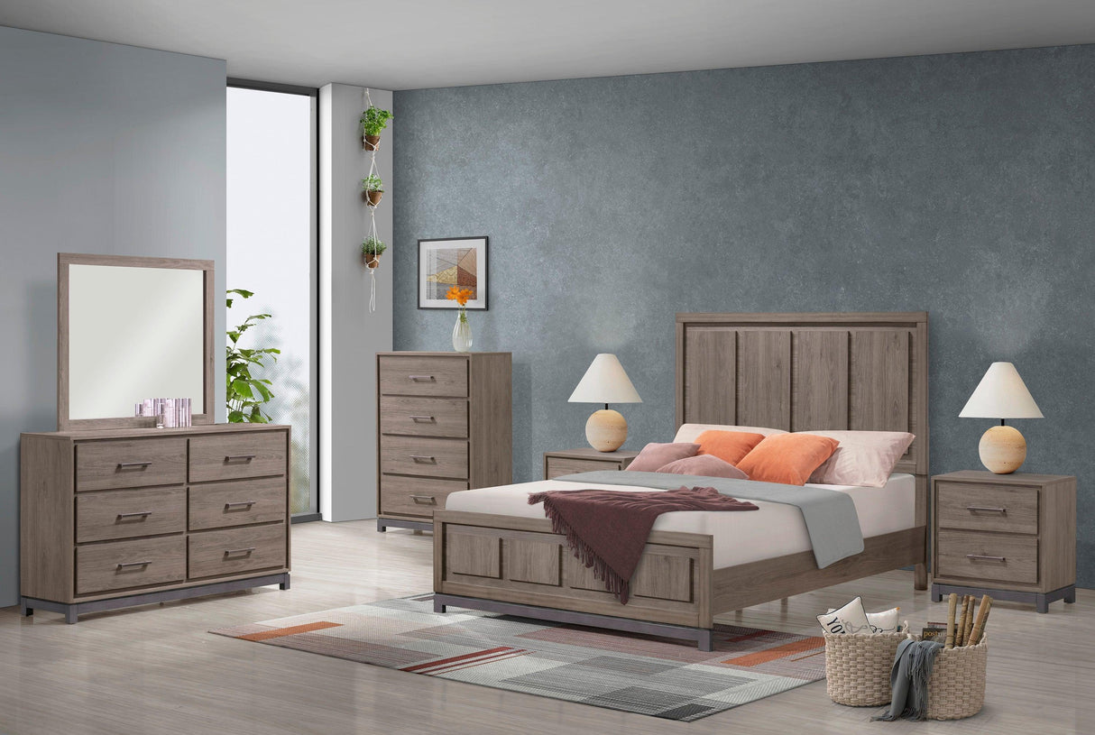River Brown Dresser by Crown Mark at Eve Furniture