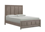 River Brown King Panel Bed by Crown Mark at Eve Furniture
