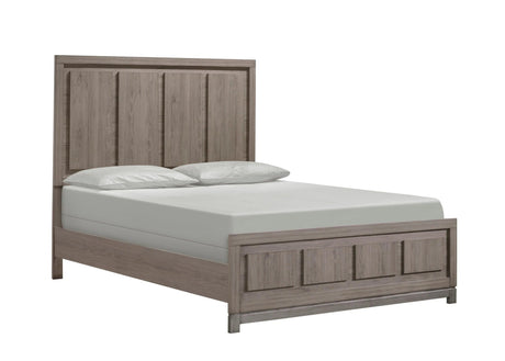 River Brown Queen Panel Bed by Crown Mark at Eve Furniture