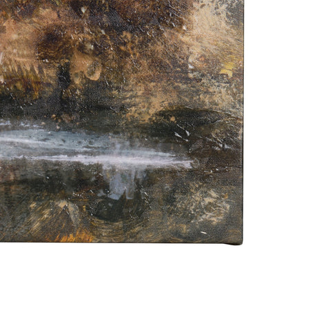 River Valley by Mercana Studio a Hand Embellished Textured Canvas by Mercana at Eve Furniture