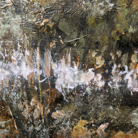 River Valley by Mercana Studio a Hand Embellished Textured Canvas by Mercana at Eve Furniture
