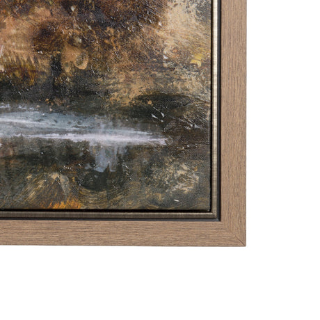 River Valley by Mercana Studio a Hand Embellished Textured Framed Canvas by Mercana at Eve Furniture