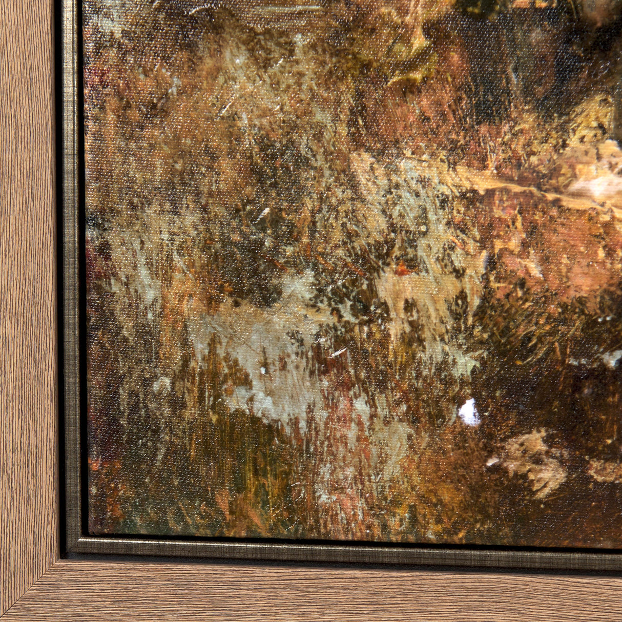 River Valley by Mercana Studio a Hand Embellished Textured Framed Canvas by Mercana at Eve Furniture
