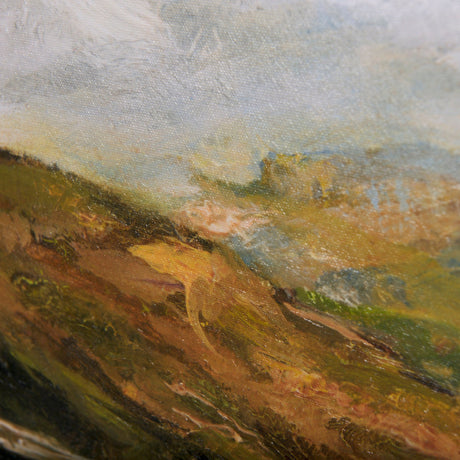 River Valley by Mercana Studio a Hand Embellished Textured Framed Canvas by Mercana at Eve Furniture