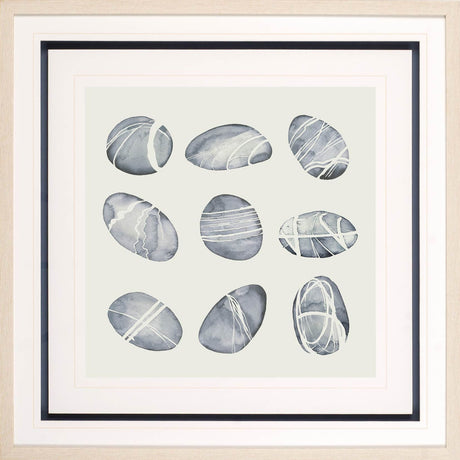 River Worn I by Grace Popp a Framed Art Print Matted under Glass by Mercana at Eve Furniture