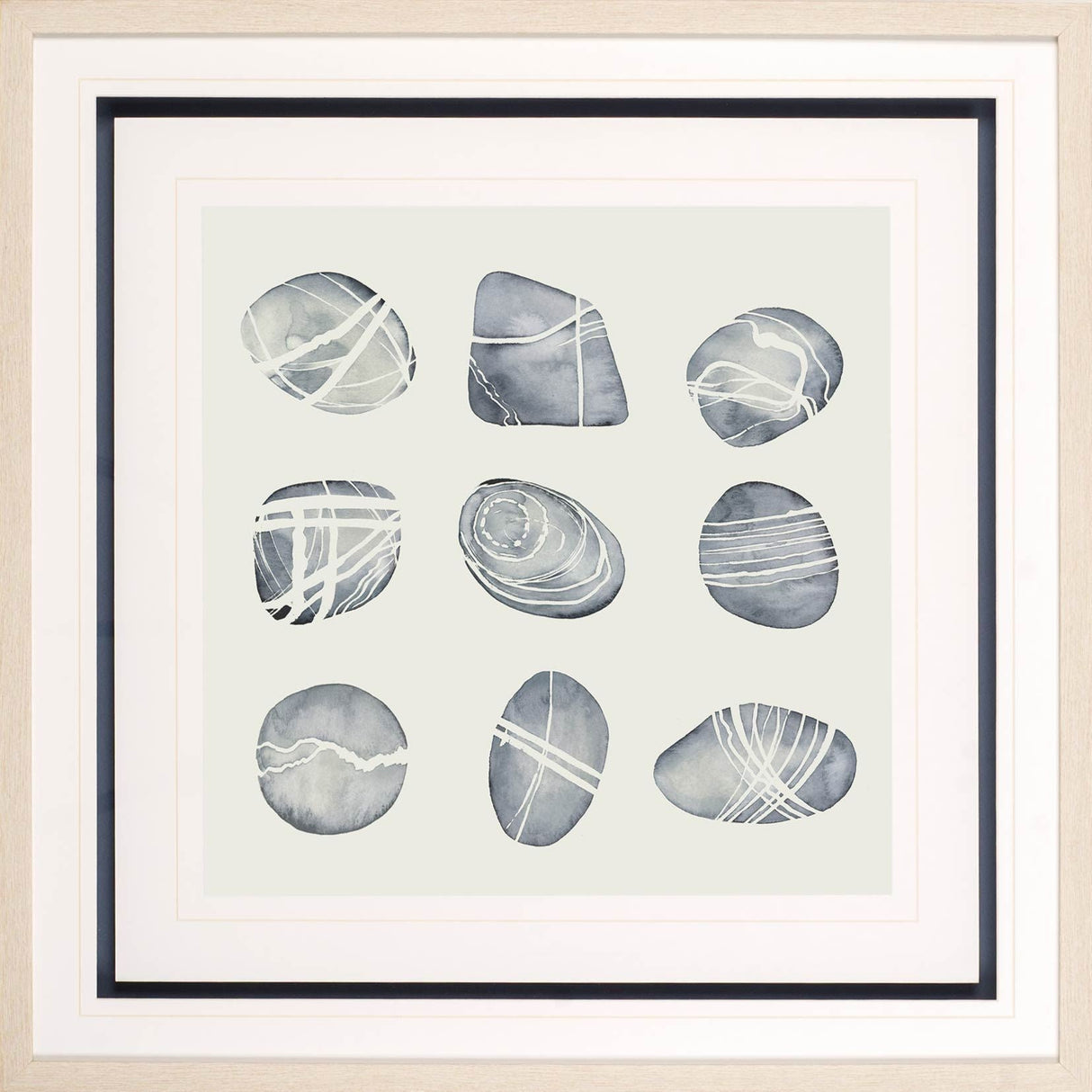 River Worn II by Grace Popp a Framed Art Print Matted under Glass by Mercana at Eve Furniture