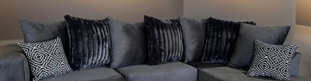 Rivera Black Sofa & Loveseat by New Era Innovations at Eve Furniture