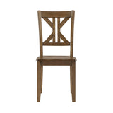 Rivera Charcoal Brown 5-Piece Pack Dinette Set by Homelegance at Eve Furniture