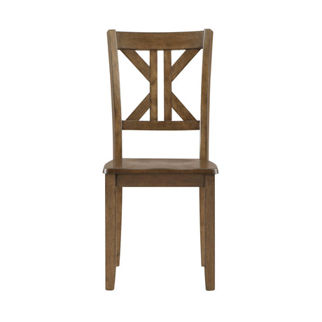 Rivera Charcoal Brown 5-Piece Pack Dinette Set by Homelegance at Eve Furniture