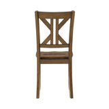 Rivera Charcoal Brown 5-Piece Pack Dinette Set by Homelegance at Eve Furniture