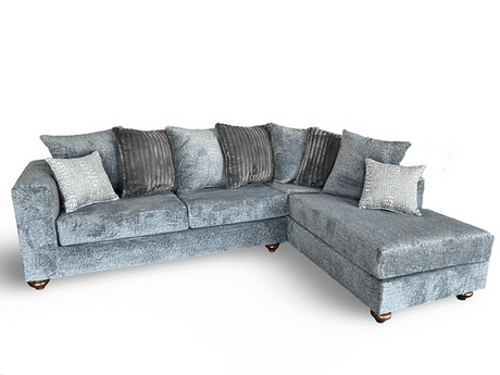 Rivera Grey Right Arm Facing (RAF) Sectional by New Era Innovations at Eve Furniture